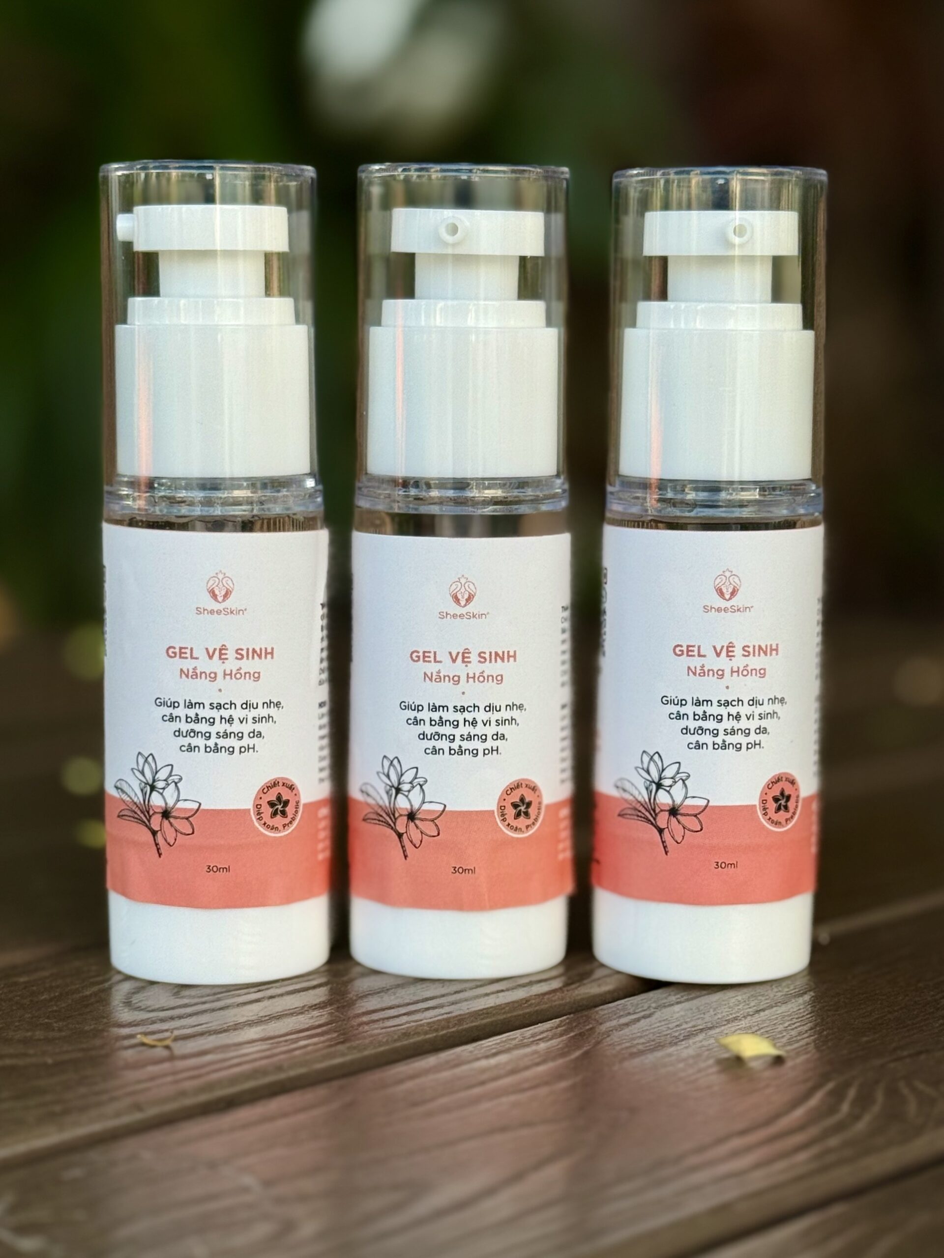 Gel Vệ Sinh Nắng Hồng - Cân Bằng Hệ Vi Sinh.